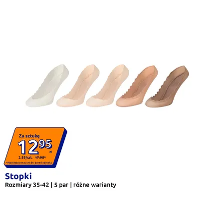 Stopki 5-pak promocja w Action