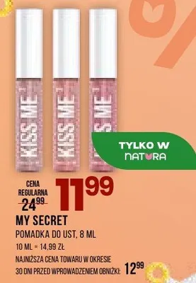 Pomadka do ust promocja w Drogerie Natura