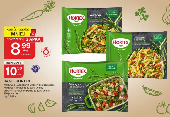 Warzywa na patelnię ze Szparagami Hortex promocja w Chorten
