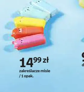 Zakreślacze misie Paperdot promocja w Empik