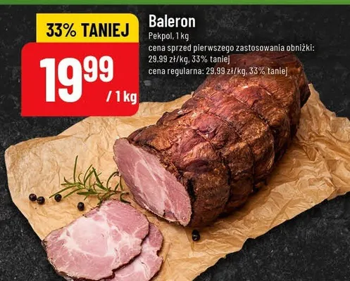 Baleron Pekpol promocja w POLOmarket