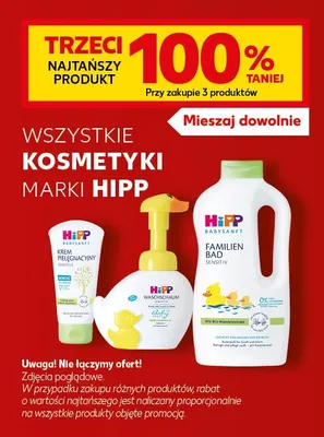 Płyn do kąpieli HiPP Babysanft Familienbad promocja w Kaufland