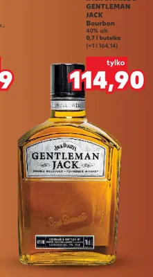 Bourbon Jack Daniel's Gentleman promocja w Kaufland