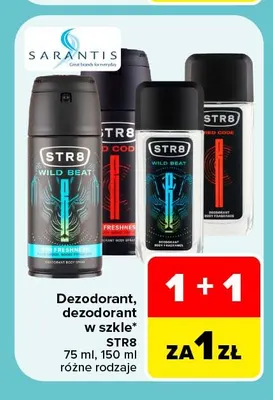 Dezodorant w szkle STR8 promocja w Carrefour