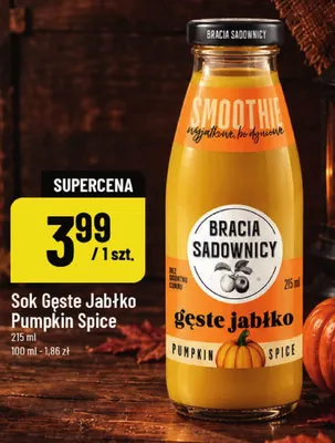 Sok Gęste Jabłko Pumpkin Spice Bracia Sadownicy promocja w POLOmarket