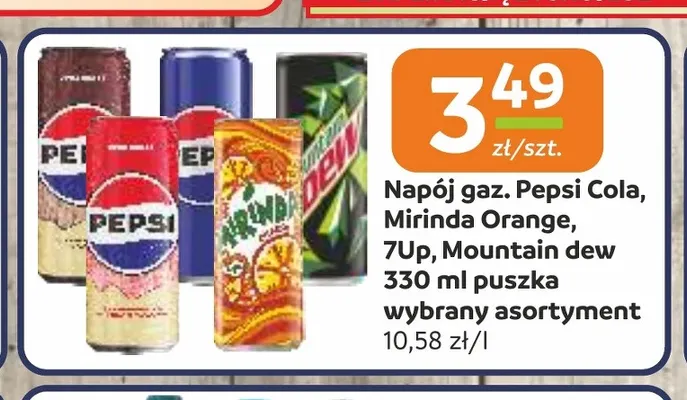 Napój gazowany Mountain Dew promocja w Gama