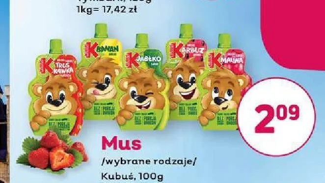 Mus Kubuś Malina promocja w Bliski