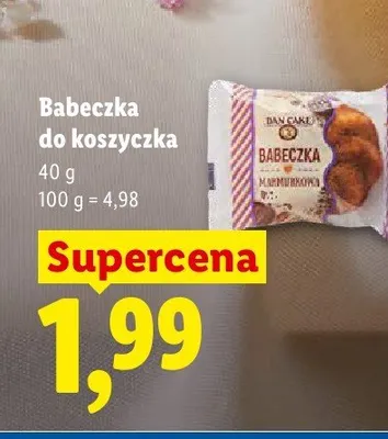 Babeczka do koszyczka promocja w Lidl