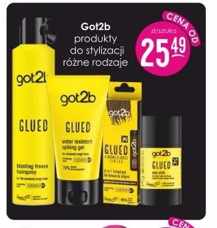 Produkty do stylizacji włosów Got2b promocja w Drogerie Jasmin