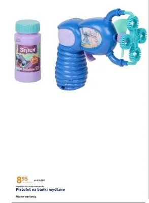 Pistolet na bańki mydlane promocja w Action