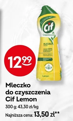 Mleczko do czyszczenia Lemon promocja w Żabka