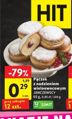 Pączek promocja w Intermarche
