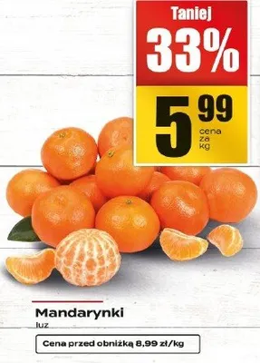 Mandarynki promocja w Supeco