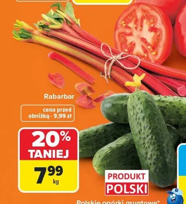 Rabarbar promocja w Carrefour