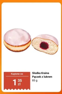 Pączek z lukrem Słodka Kraina promocja w Biedronka