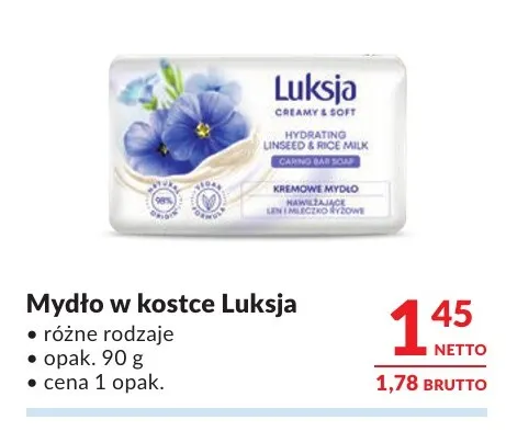 Mydło w kostce Luksja promocja w Makro