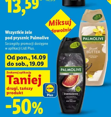 Żel pod prysznic Men Energising Palmolive promocja w Lidl