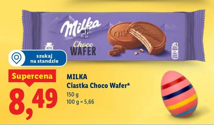 Ciastka Choco Wafer promocja w Lidl