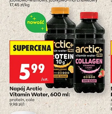 Napój Arctic Vitamin Water cola promocja w Biedronka
