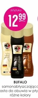 Gąbka do obuwia samonabłyszczająca pasta do obuwia różne kolory Bufalo promocja w Drogerie Jasmin