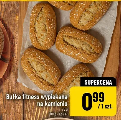 Bułka fitness wypiekana na kamieniu promocja w POLOmarket