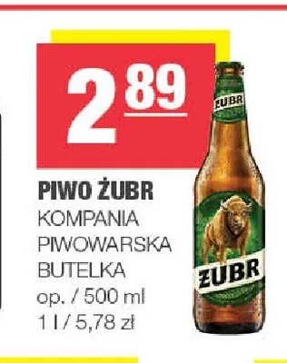 Piwo Żubr promocja w SPAR