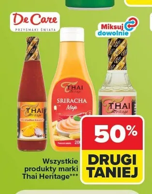 Sos słodko-kwaśny Thai Heritage promocja w Carrefour