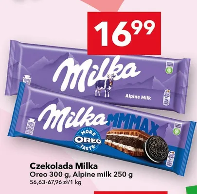 Czekolada Milka Oreo promocja w LEWIATAN