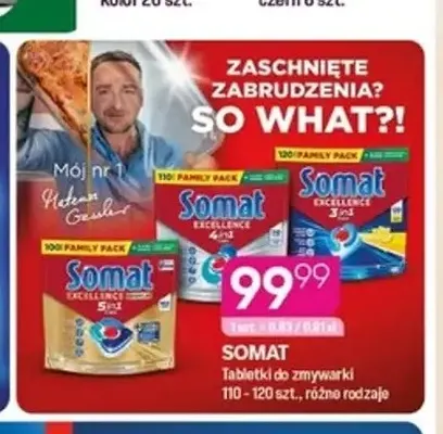 Tabletki do zmywarki Somat promocja w Drogerie Koliber