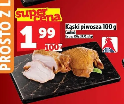 Kąski piwosza Cedrob promocja w TOPAZ