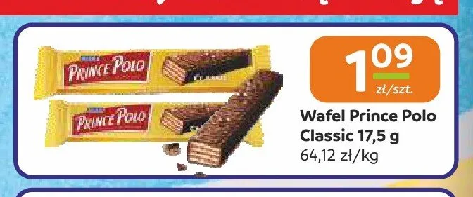 Wafel Prince Polo Classic promocja w Społem Częstochowa