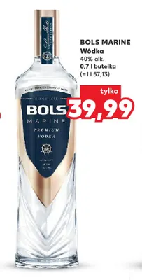 Wódka Bols Marine 40% promocja w Kaufland