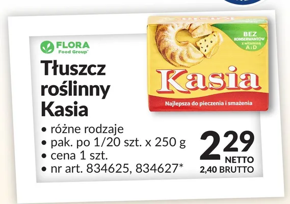Tłuszcz roślinny Kasia promocja w Makro