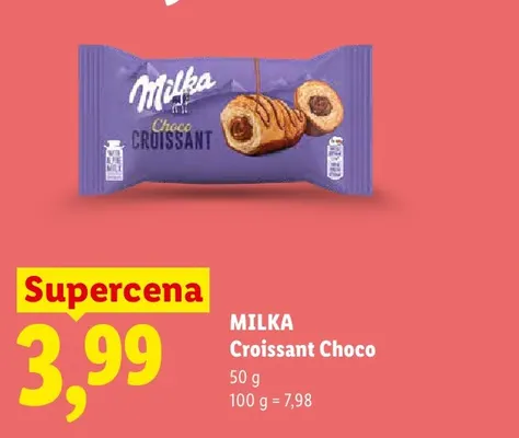 Croissant Milka Choco promocja w Lidl