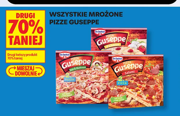 Pizza Guseppe Ham & Mushroom Dr. Oetker promocja w Biedronka