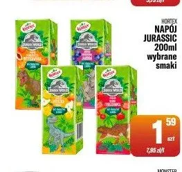 Napój Hortex Jurassic World pomarańcza promocja w Tomi Markt