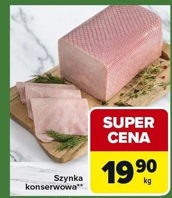 Szynka konserwowa promocja w Carrefour Express