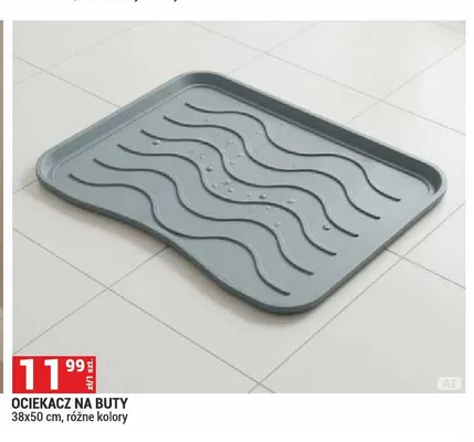 Ociekacz na buty 38x50 cm promocja w Merkury Market