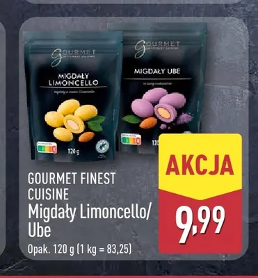 Migdały Ube Gourmet Finest Cuisine promocja w Aldi
