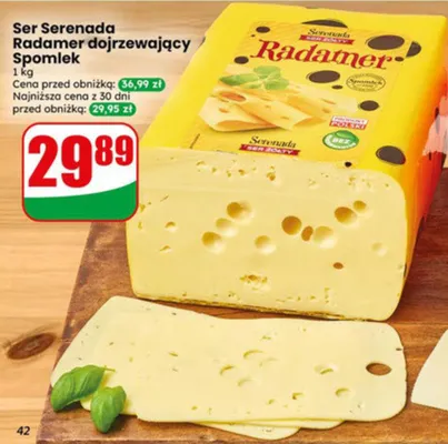 Ser Serenada Radamer dojrzewający Spomlek promocja w Dino