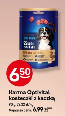 Karma Optivital kosteczki z kaczką promocja w Żabka