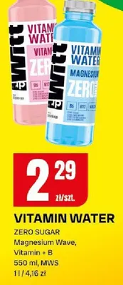 Zero sugar magnesium wave, vitamin + B promocja w Chorten