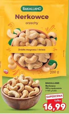 Nerkowce orzechy Bakalland promocja w Kaufland