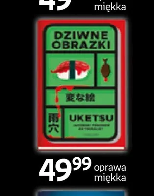 Książka Dziwne obrazki Uketsu promocja w Empik