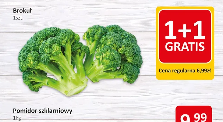 Brokuł promocja w Market Point