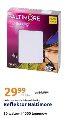 Reflektor Baltimore promocja w Action