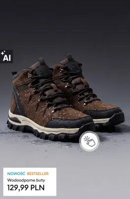 Wodoodporne buty promocja w Sinsay