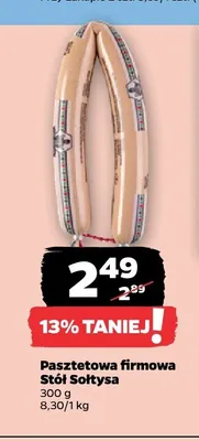 Pasztetowa firmowa Stół Sołtysa promocja w Netto