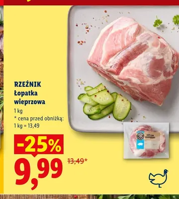 Łopatka wieprzowa Rzeźnik promocja w Lidl