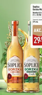 Likier Soplica Gorzka Z Miętą promocja w Aldi